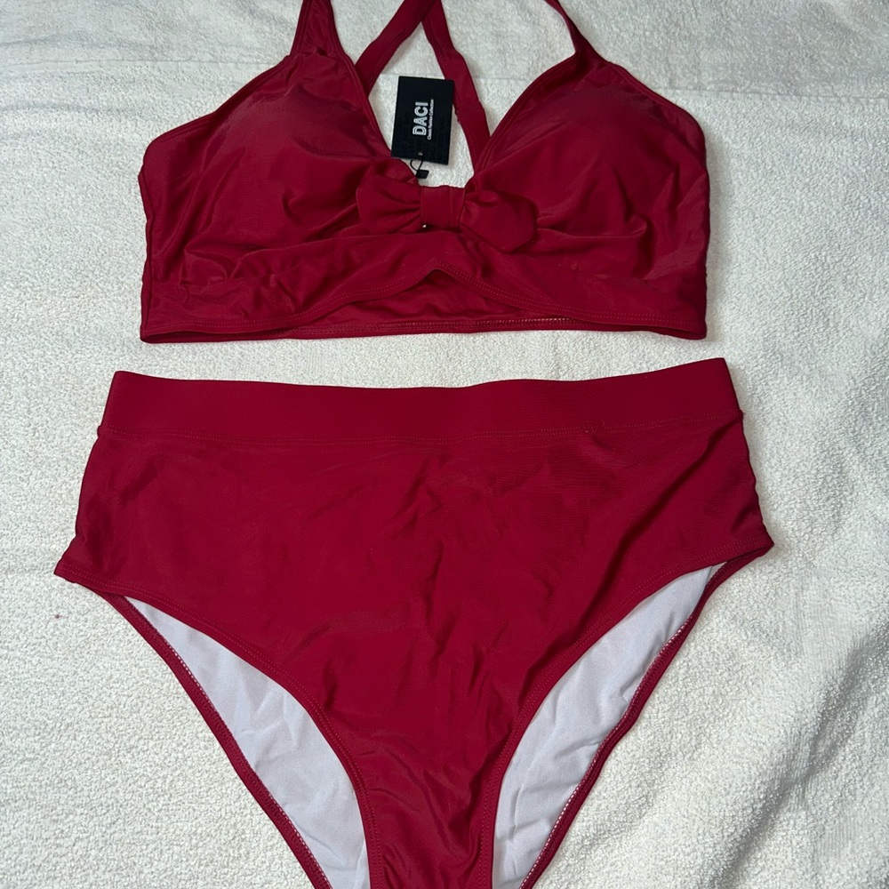Daci Plus Size Two Piece Bikini 18W